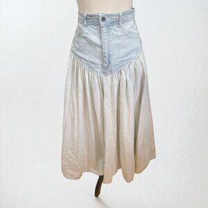 Vintage 41 Park Denim & Cotton Prairie Skirt
